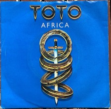 TOTO AFRICA 1982 UK 7" SINGLE