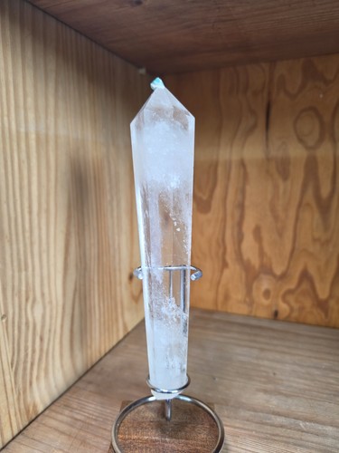 Clear quartz crystal - crystal, wand