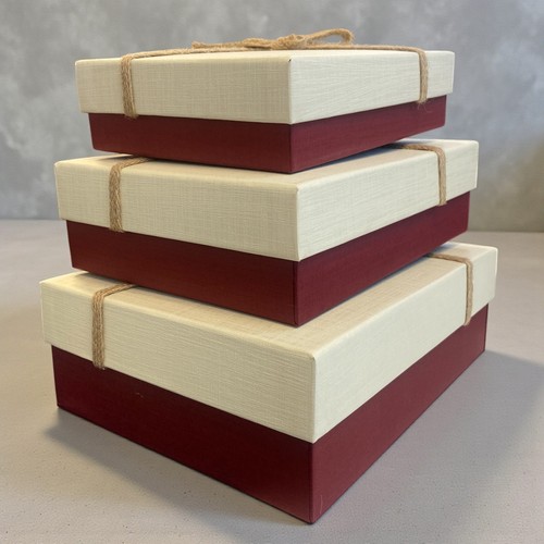 Set rigid luxurymaroon - 3,