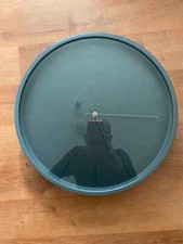 LEFF Amsterdam Tone 35 Clock Grey Silent Movement Coated Stainless Steel