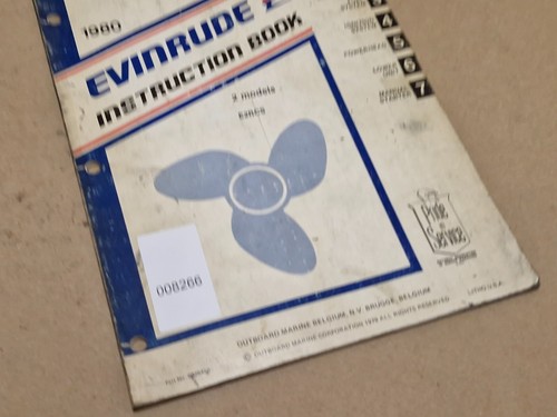 Evinrude 1980 outboard motor - 1980,
