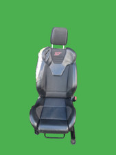 FORD FIESTA 2016 MK7 ST ST200 RECARO HALF LEATHER SEAT O/S RIGHT RED STITCHING