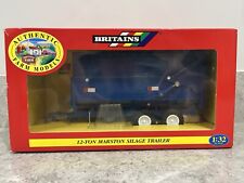 Britains - 12-Ton Blue Marston Silage Trailer - 1:32 Scale - 40797 - New/Mint