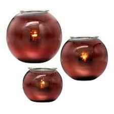 PARTYLITE Silvery Copper
