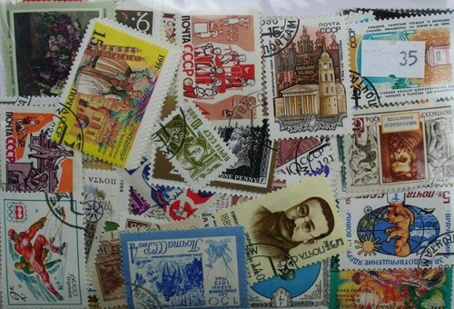 Russia 200 stamps - 200, (35)
