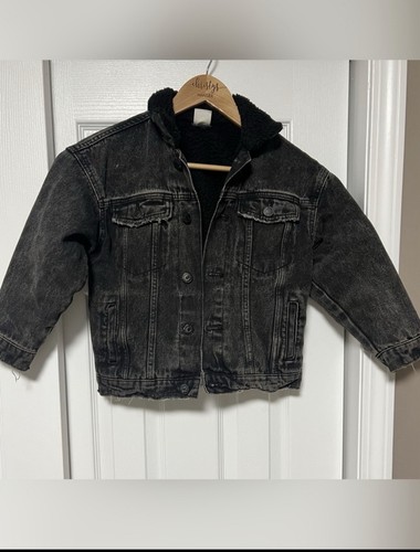 Zara kids black - sherpa, lined