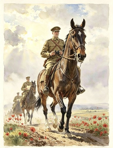 War horse ww1 mans - war, best