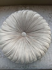 Dunelm Mink Velvet Cushion