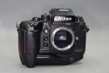 Nikon F4 35mm SLR Film Camera – AF with MB-21 Grip & MF-23 Data Back