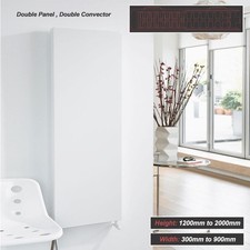 Flat Double Panel Convector White Modern Radiators ULTRAHEAT PLANAL Slimline