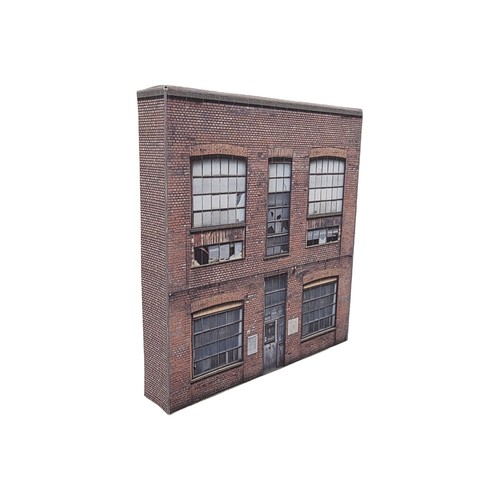 Gauge low relief red brick - gauge,