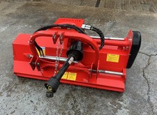 Kilworth Dragone Compact Tractor Grass Topper Flail Mower 1.6m Hyd Sideshift