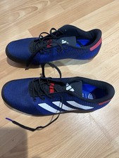 Adidas The Road Shoe 2.0 Blue White Bike Cycling Shoes UK 8 EU 42 US 8.5 New