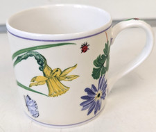 Wedgwood 'Daffodil & Butterfly'  Bone China Mug