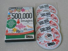500,000 Clip Art Images Pc Game CD Rom Focus FAST POSTAGE  (A)