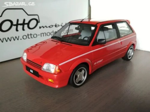 Citroen sport rossa - rossa, 1/18
