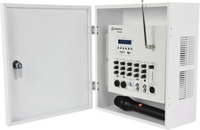 Secure Wall Amp with UHF Mic/Media Player Adastra SA120 100v Microphone Included