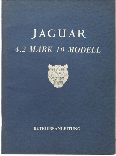 Jaguar mark 10 - jaguar, 4.2