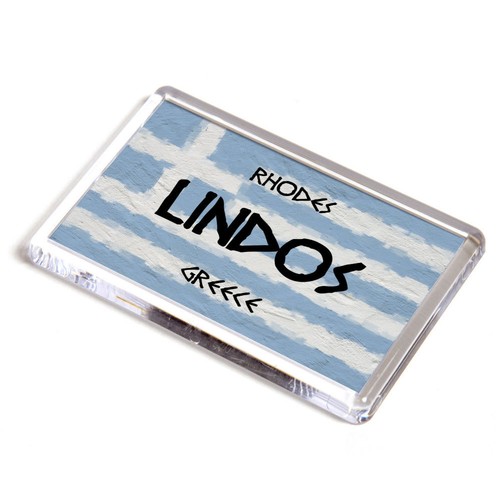 Fridge magnet lindos - fridge,
