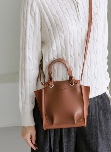 Handmade brown faux - handmade, leather