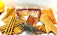 Antique Pump Organ Wooden Key