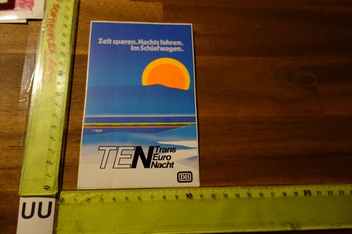 Old sticker deutsche bahn - old,
