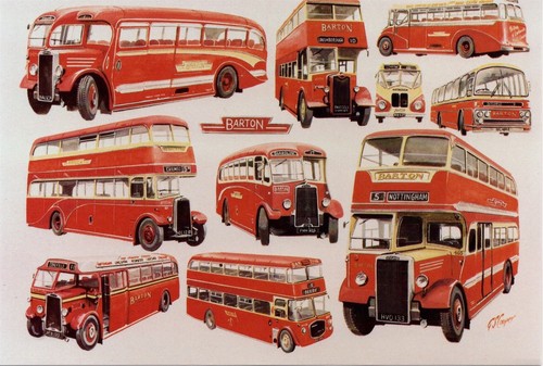 Barton buses bus - barton,