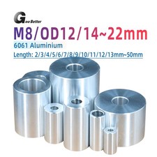 Stainless Steel Spacer Standoff Spacer M8 Stand Off Collar Round Bush No Thread