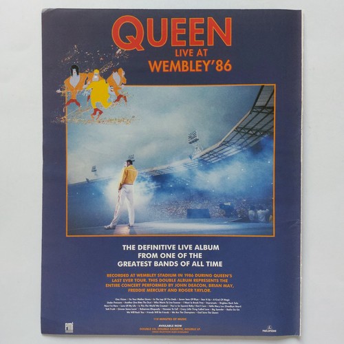 Queen live wembley 86 - -, '86