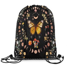 Boho Butterfly Gym String Bag