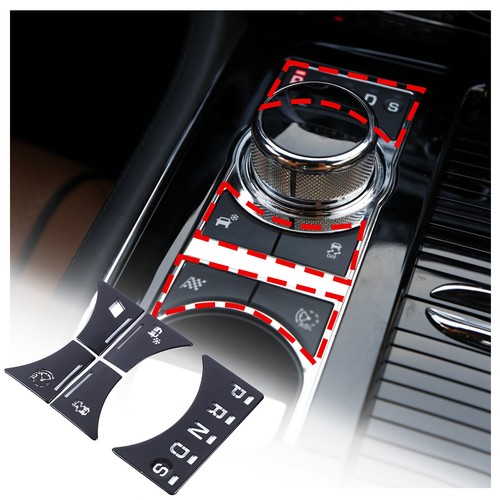 Glossy black center gear - black, shift