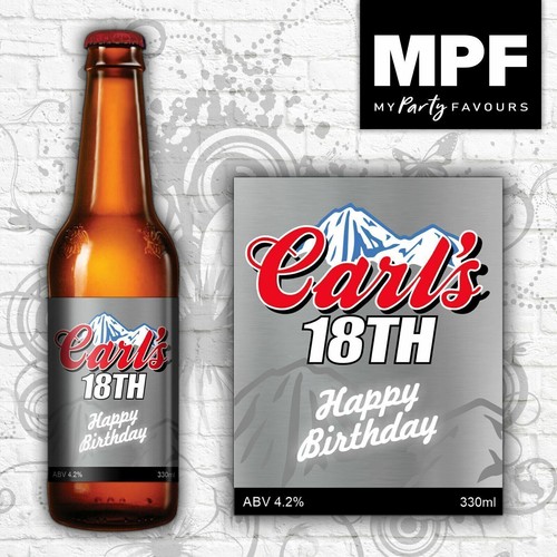 Personalised lager beer - 4,