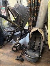 Egg pram double will - double., be