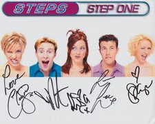Steps Fully HAND SIGNED 8x10 Photo, Autograph Tears On The Dancefloor Buzz One E