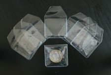 Clear Plastic Coin Holders