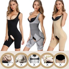 WOMEN FULL BODY SHAPER SLIMMING SHAPEWEAR TUMMY CONTROL UNDERWEAR BODYSUIT FAJAS