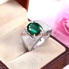 Simulated Emerald Gemstone
