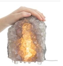 Amethyst Druze Lamp Medium, USB LED Fitting (1pc) NETT