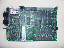 Motherboard from a Sinclair ZX Spectrum 128 +2 (grey model) - Recapped + modded.