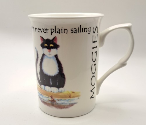 Victorian pottery moggies - pottery,