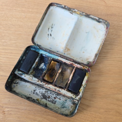 Antique watercolour painting - ,