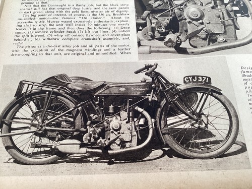 Connaught bradshaw sidecar - bradshaw,