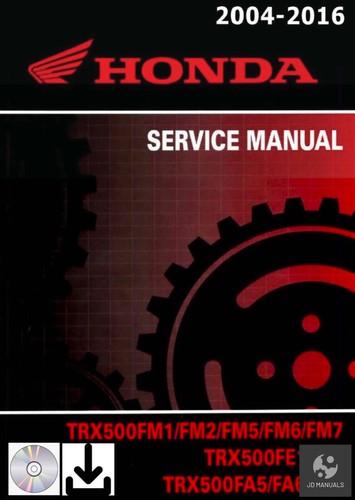 2004 2016 honda trx500 - honda,