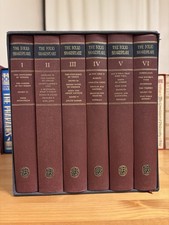 Folio Society The Complete Plays of William Shakespeare 6 Volumes 1990 Very Good