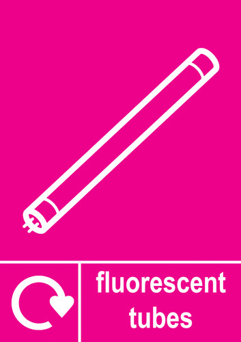 Fluorescent tubes recycling - fluorescent,