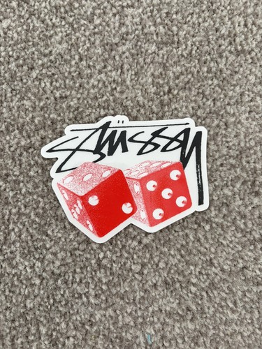 Stussy ss26 dice sticker red - sticker,