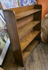 Antique Oak Bookshelf Unit 36