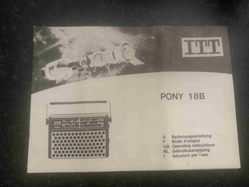 Itt pony radio - pony, instruction