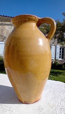 Large French Ochre Glazed