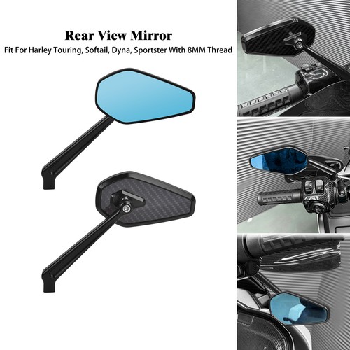 Black 8mm rear view - 8mm,